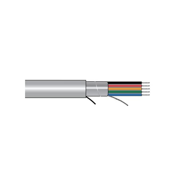 Alpha Wire 22-10C STR TNC PVC FOIL SHD, PVC JKT CM 300V 75C AWM 80C, 1000FT 5199/10C SL001 - main